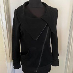 Women's Asymmetrical Zip Sweatshirt/Jacket w/ 1 Pocket